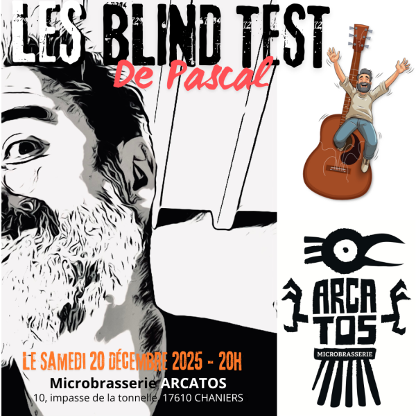 <!-- wp:paragraph -->
<p>Samedi 20 décembre : Microbrasserie ARCATOS / CHANIERS </p>
<!-- /wp:paragraph -->