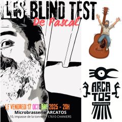 <!-- wp:paragraph -->
<p>Microbrasserie ARCATOS / Chaniers / 20h </p>
<!-- /wp:paragraph -->